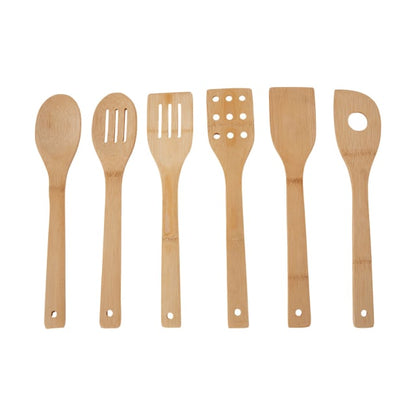 6 Bamboo Utensils