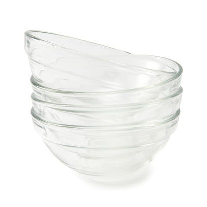 Set of 5 Glass Mixing and Prep Bowls