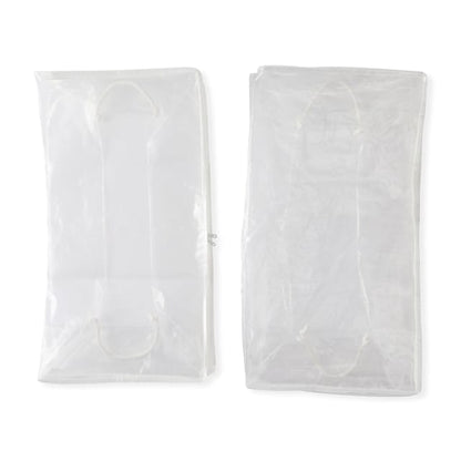 2 Pack Clear Clothing Bags