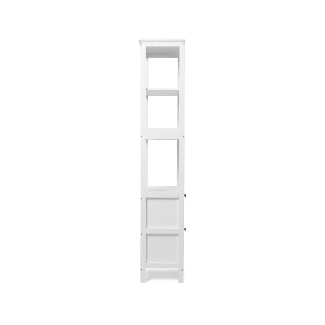 Panelled 5 Tier Shelf Unit