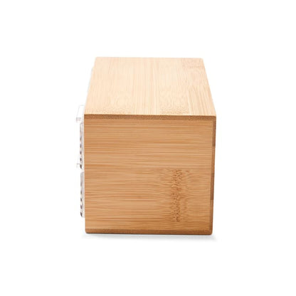 Bamboo and Plastic Small 2 Tier Drawers