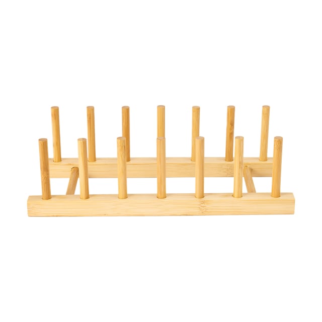 Bamboo Plate Holder