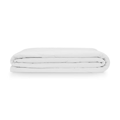 Low Warmth Cotton Quilt - Double Bed, White