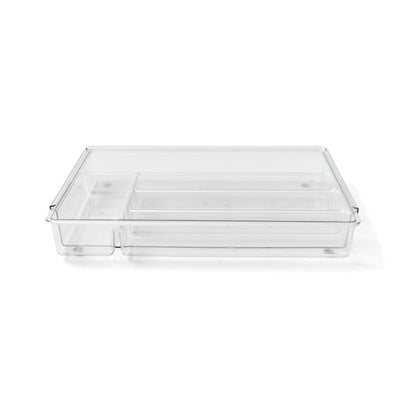 Clear Expandable Cutlery Tray