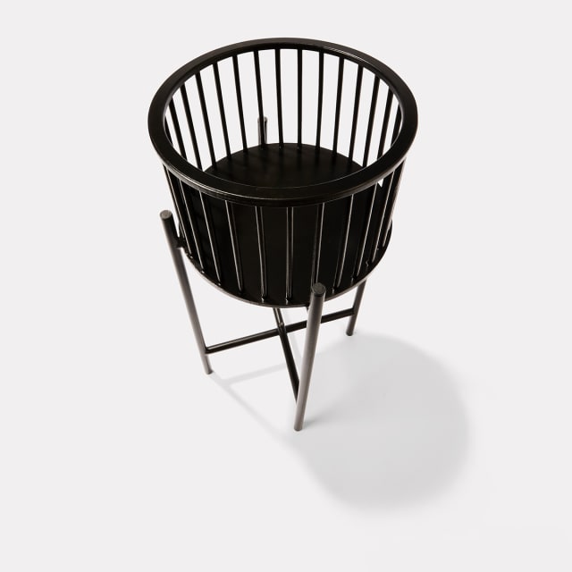 Slatted Pot Holder with Stand