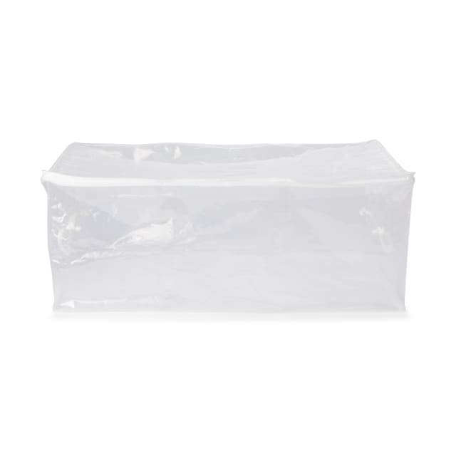 2 Pack Clear Clothing Bags