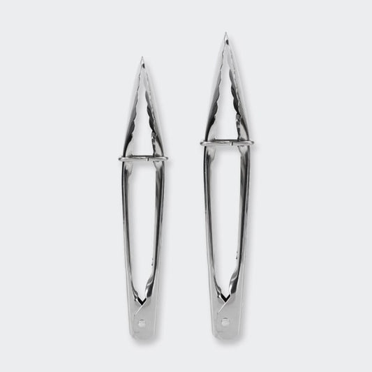 Stainless Steel Mini Tongs - Set of 2