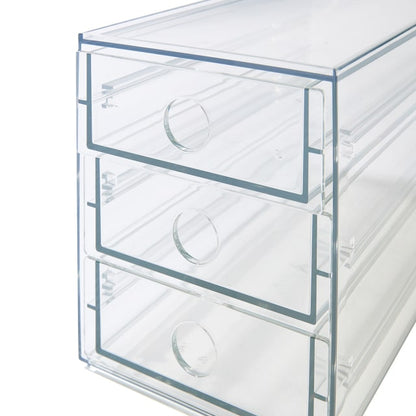 Modular Narrow 3 Drawer Storage