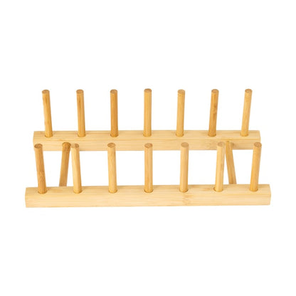 Bamboo Plate Holder