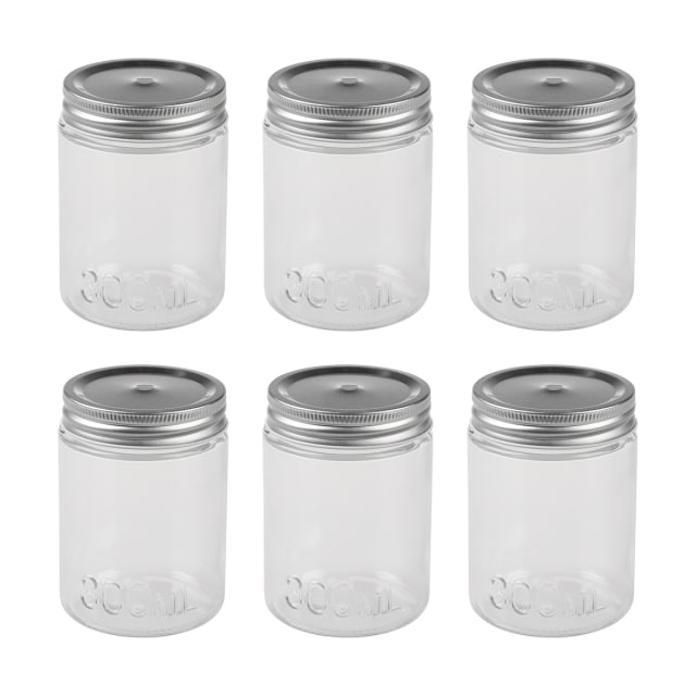 6 Preserving Jars - 300ml