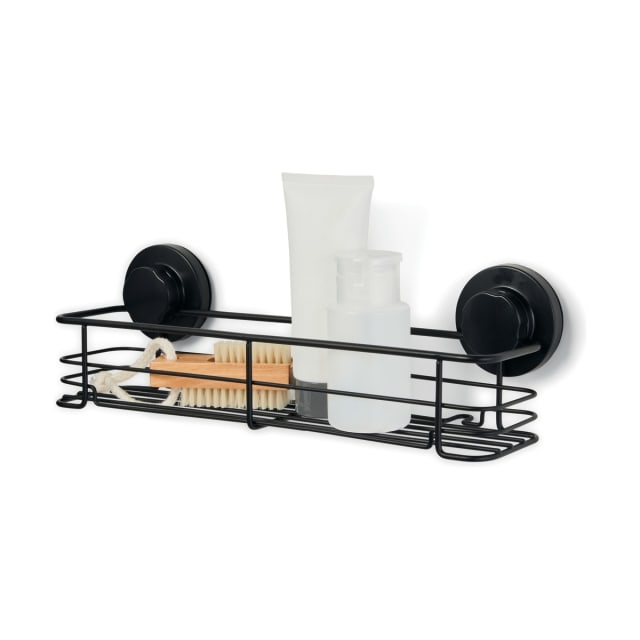 Black Suction Rectangular Rack