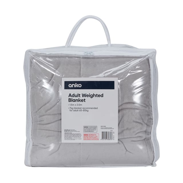 Adult Weighted Blanket - Grey