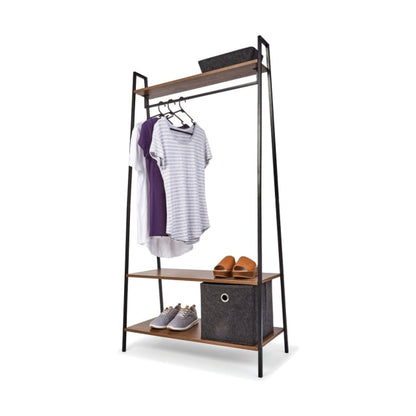 Garment Rack with 3 Shelves