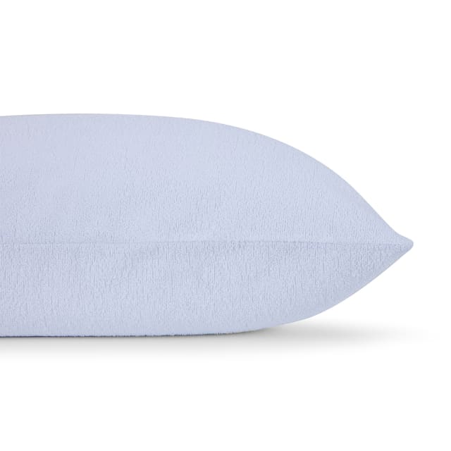 2 Pack Waterproof Pillow Protectors - White