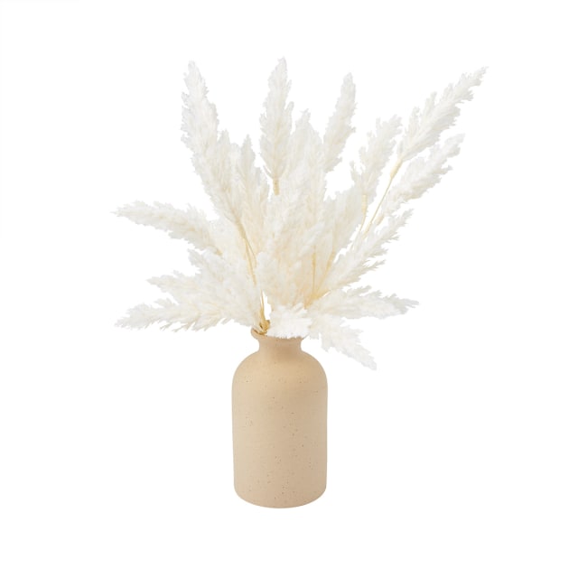 Artificial Pampas Grass in Vase