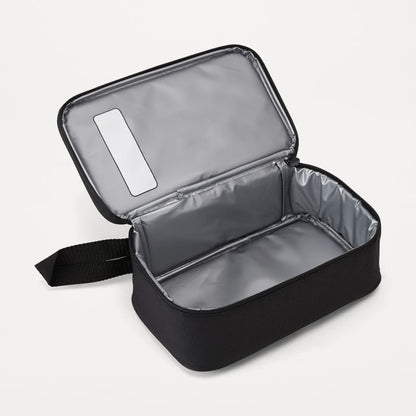 Black Insulated Cold Box Lunch Bag