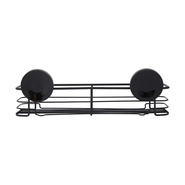 Black Suction Rectangular Rack