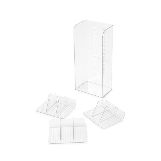 3 Shelf Angled Organiser