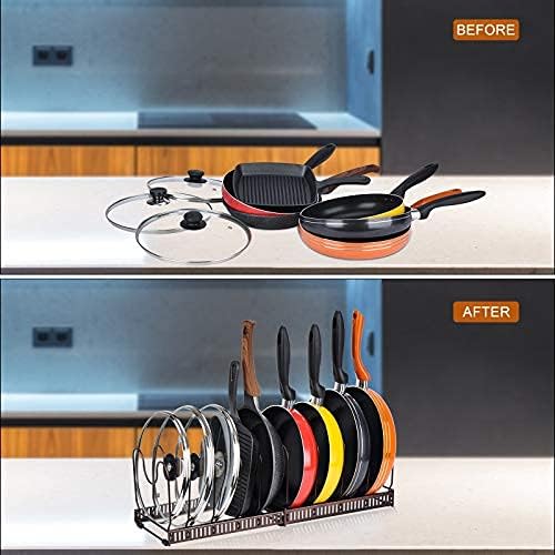 Expandable Pans Organizer Rack