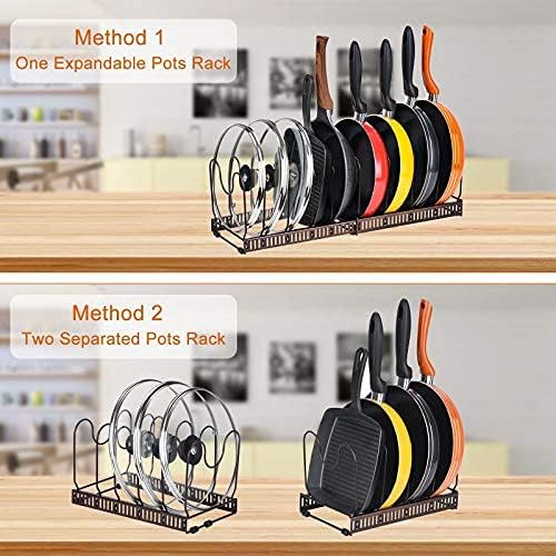 Expandable Pans Organizer Rack