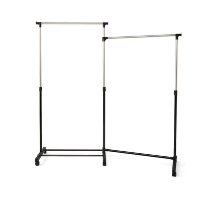 Dual Opening Garment Rack - Black