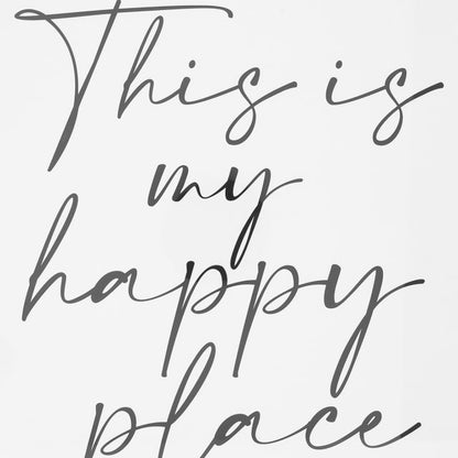 Happy Place Framed Print