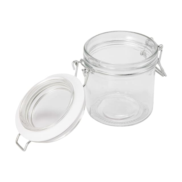 260ml Clip Lid Glass Jar