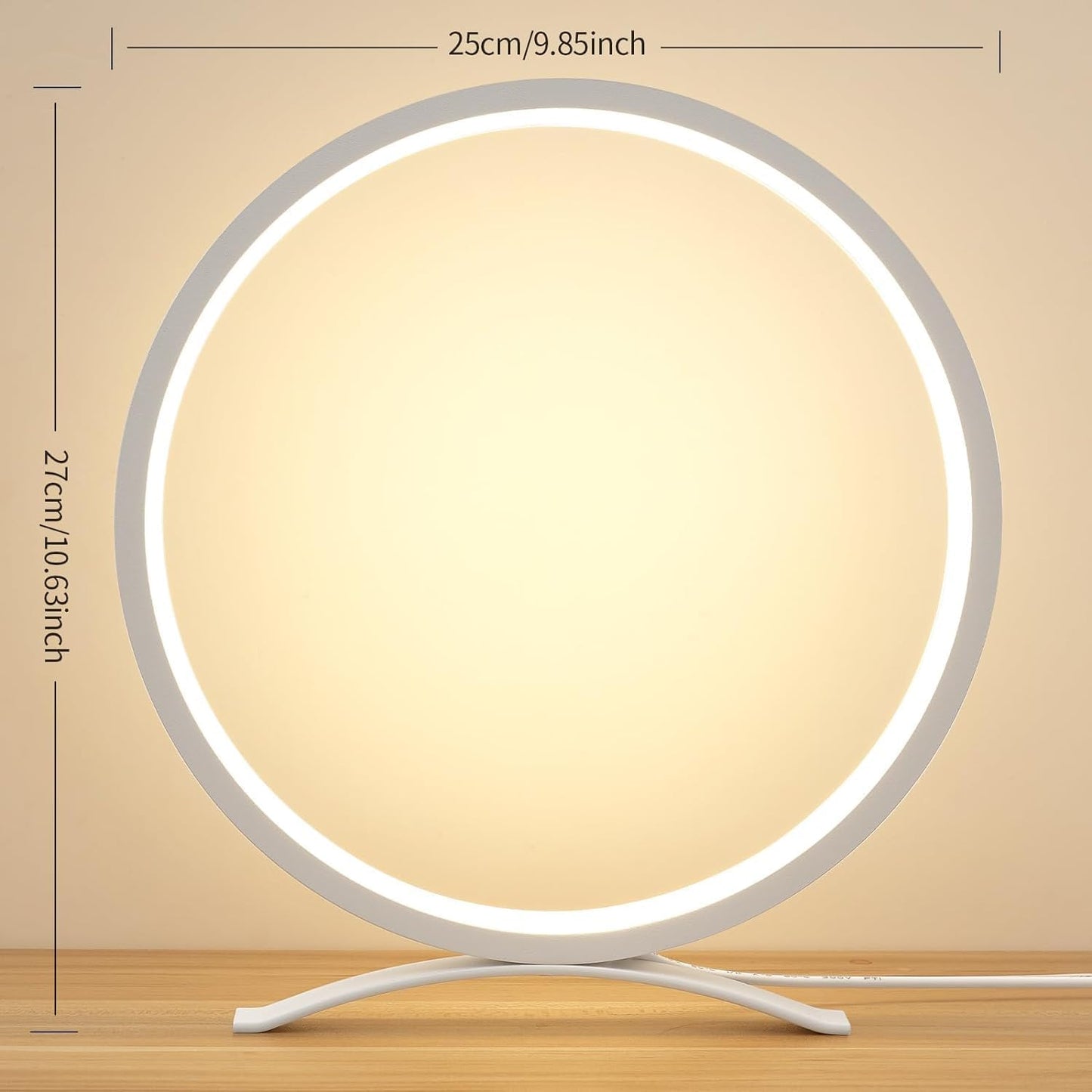 Modern Circular Design Table Lamp 