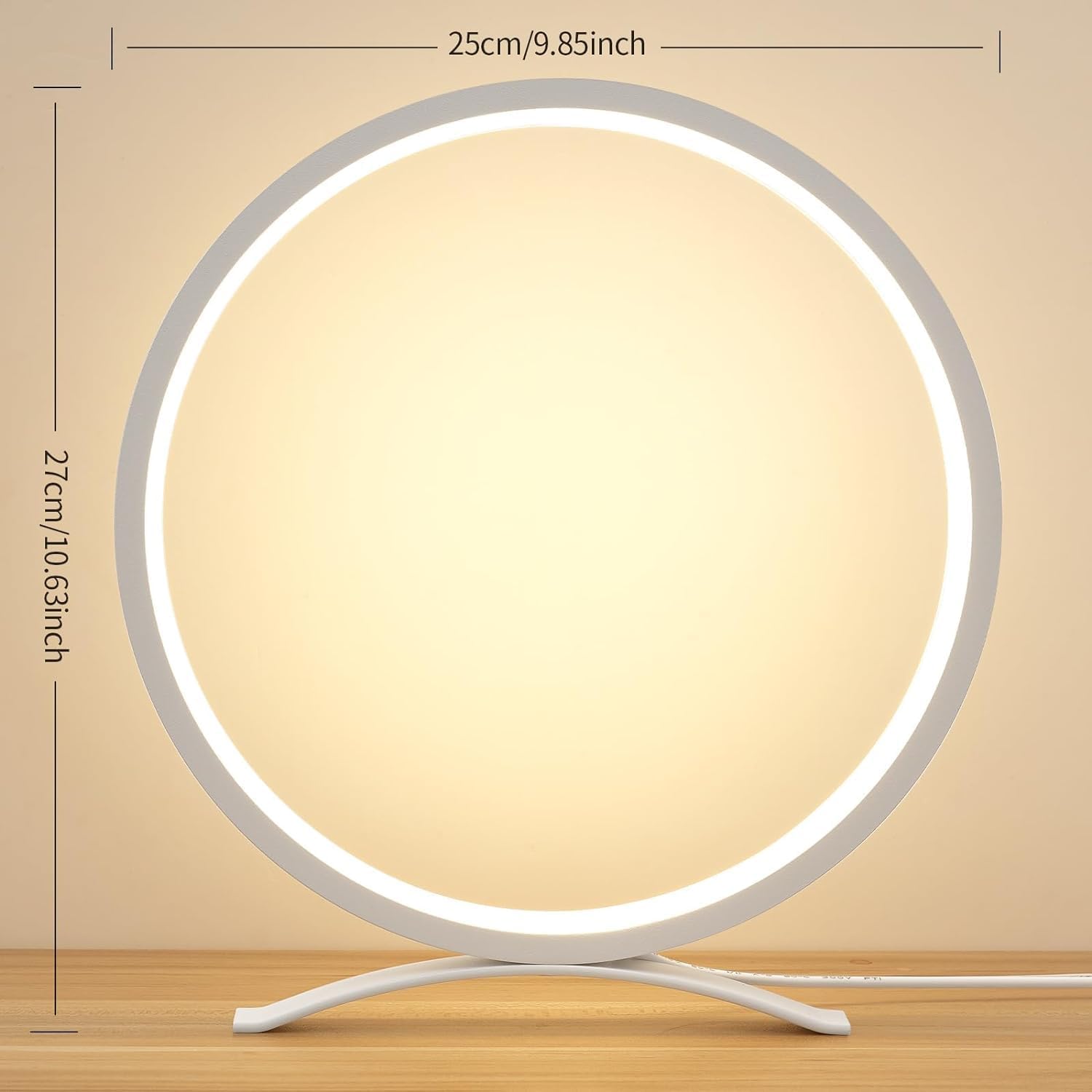 Modern Circular Design Table Lamp 