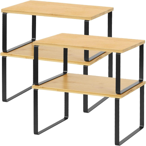 Set of 4 Cabinet Shelf Organizers