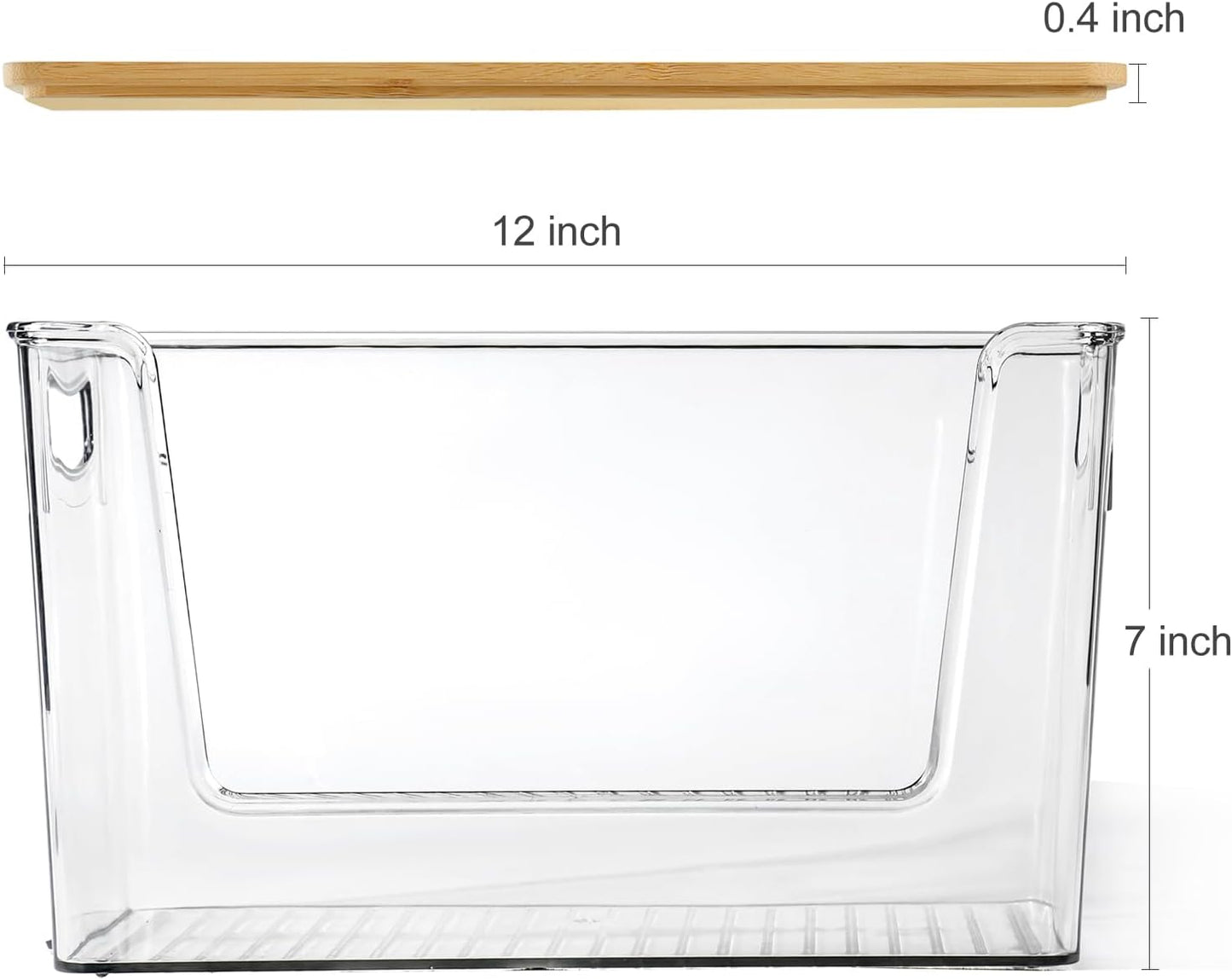 2 Set Stackable Kitchen Counter Organizers