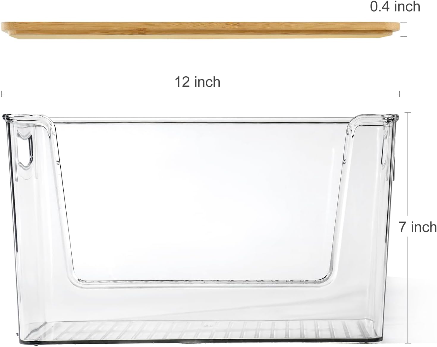 2 Set Stackable Kitchen Counter Organizers