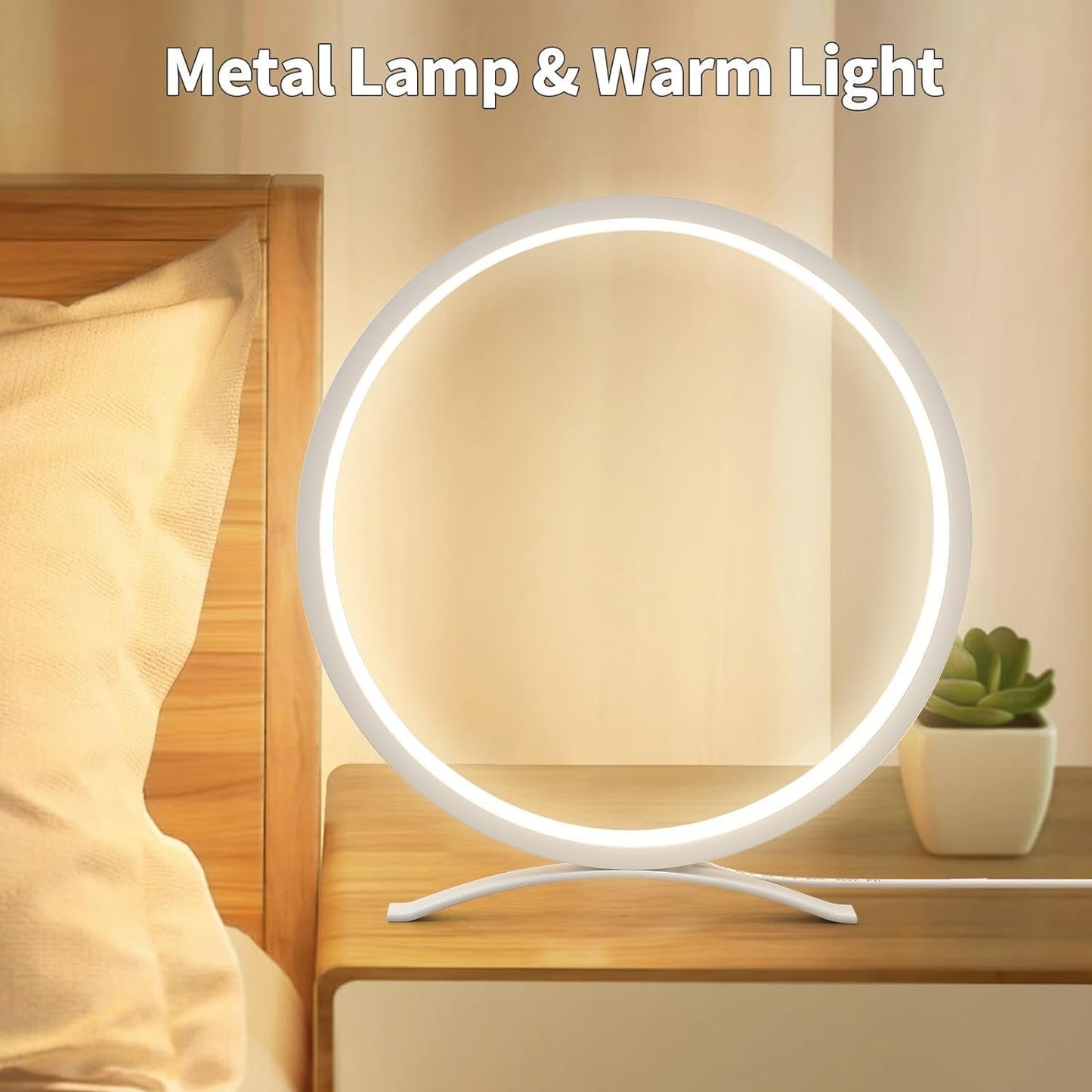 Modern Circular Design Table Lamp 