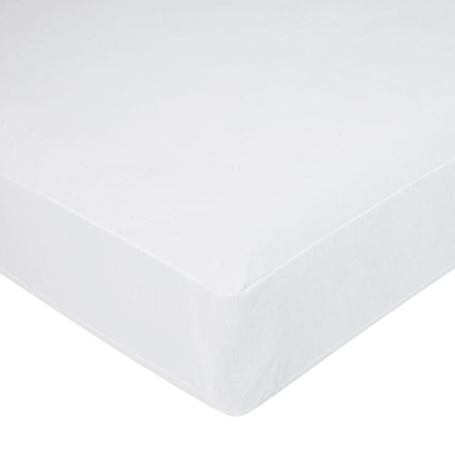 Bed Bug Resistant Fitted Mattress Encasement, White