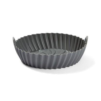 Silicone Air Fryer Tray - Grey