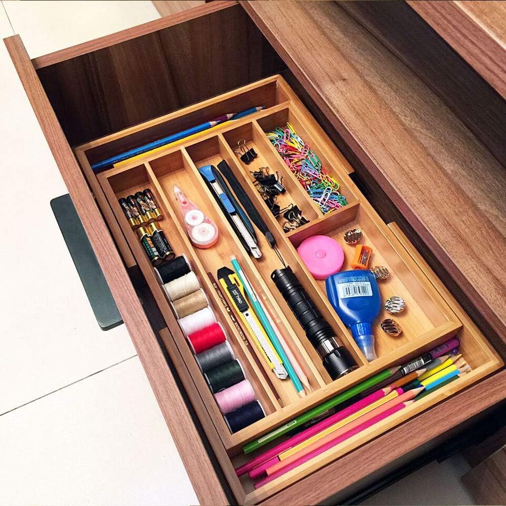 Expandable Bamboo Cutlery Tray