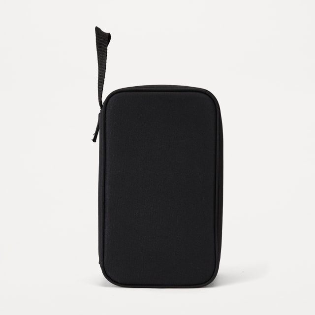 Black Insulated Cold Box Lunch Bag