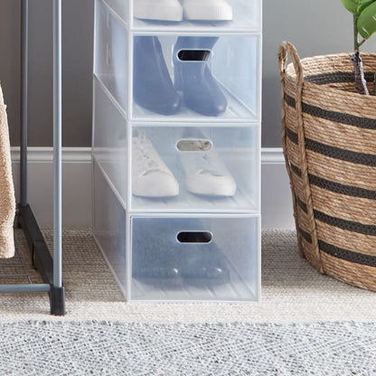 Large Plastic Shoe Storage Box