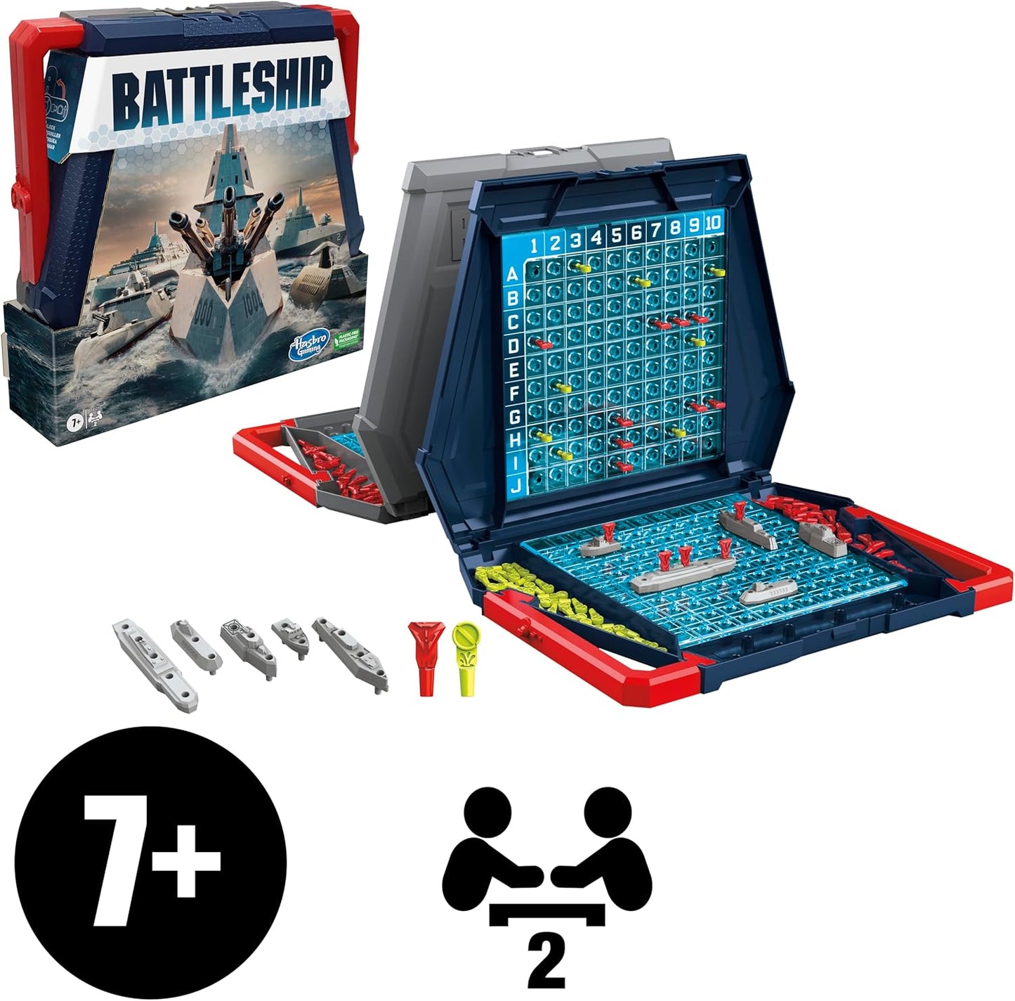 Battleship Strategy Game for Kids - Fun Kids Game for 2 Players 