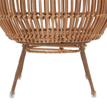 Rattan Look Pot Holder with Stand