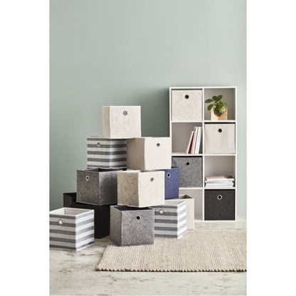 Collapsible Storage Cube - Grey