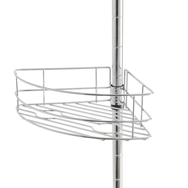 Telescopic Shower Caddy - Silver Look