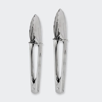 Stainless Steel Mini Tongs - Set of 2