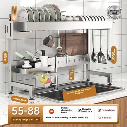 Adjustable Sink Drying Rack