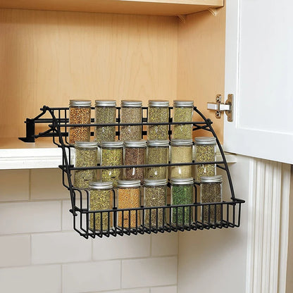 3 Tier Pull Down Spice Rack