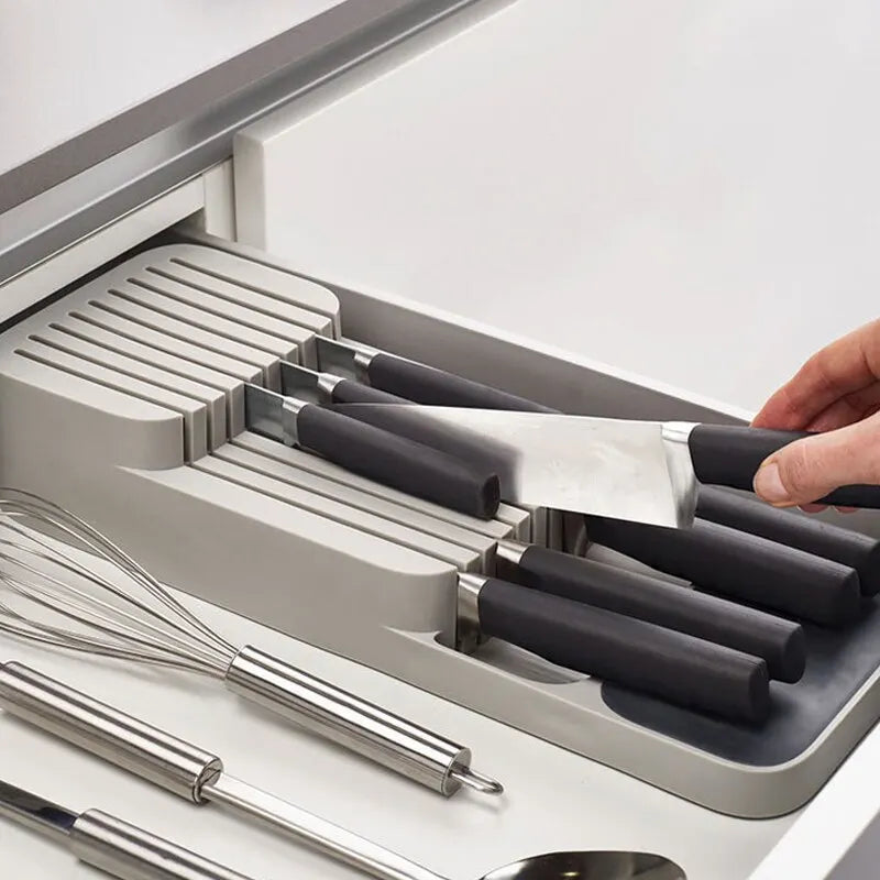 Multi-Functional Drawer Cutlery Storage Tray