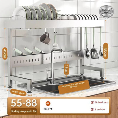 Adjustable Sink Drying Rack