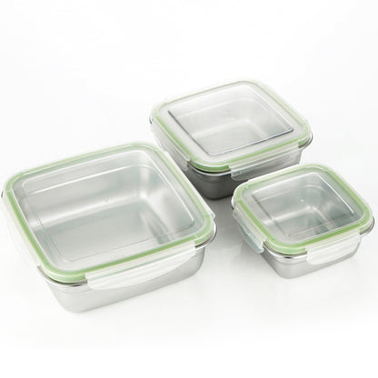 3 Pcs Food Containers