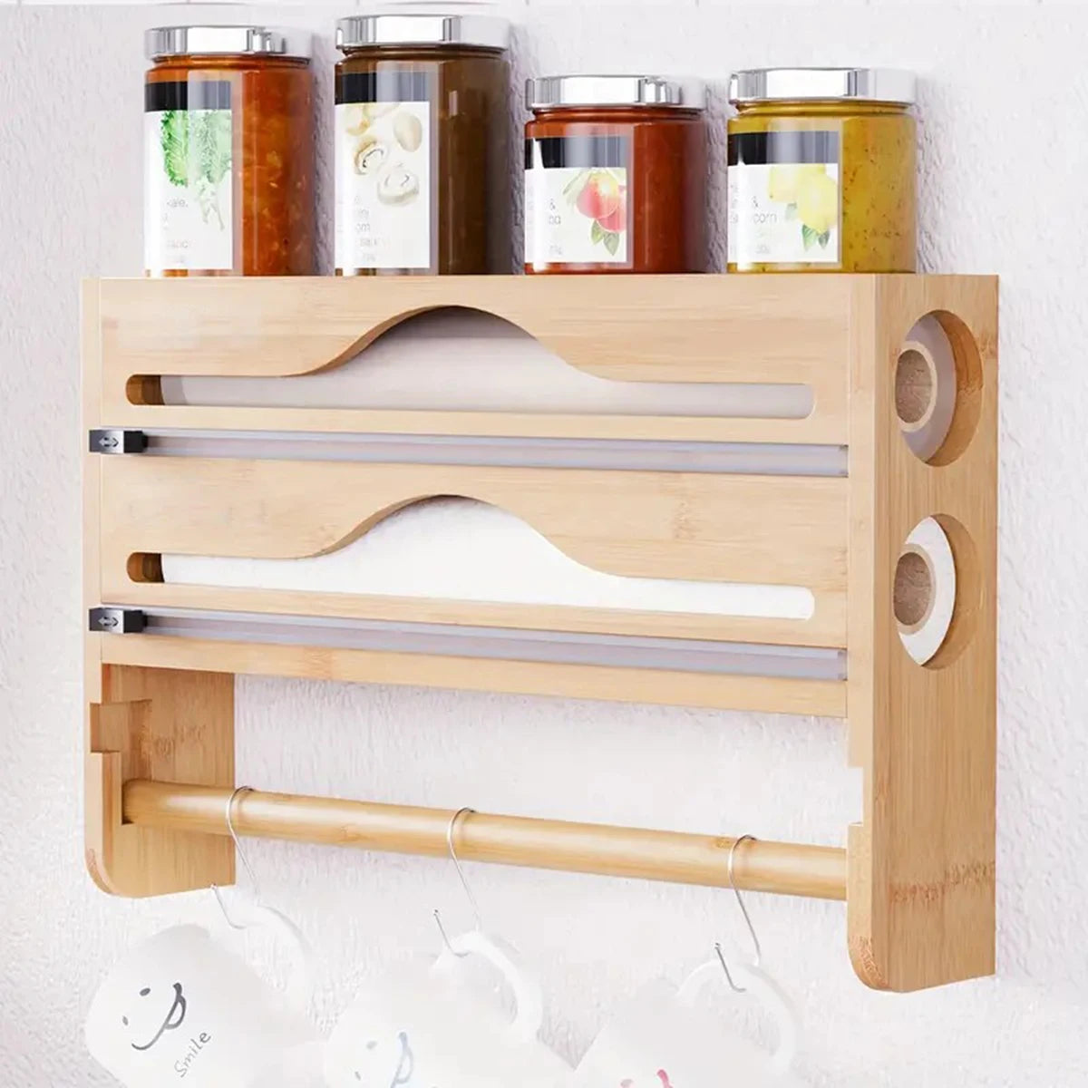 Bamboo Wrap Dispenser