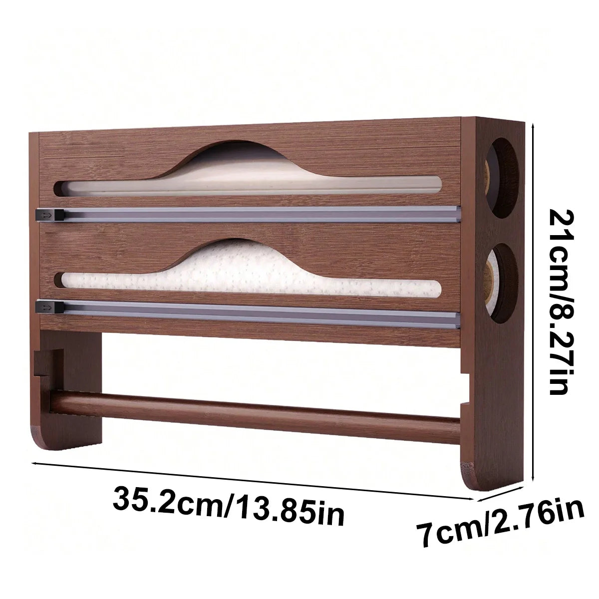 Bamboo Wrap Dispenser